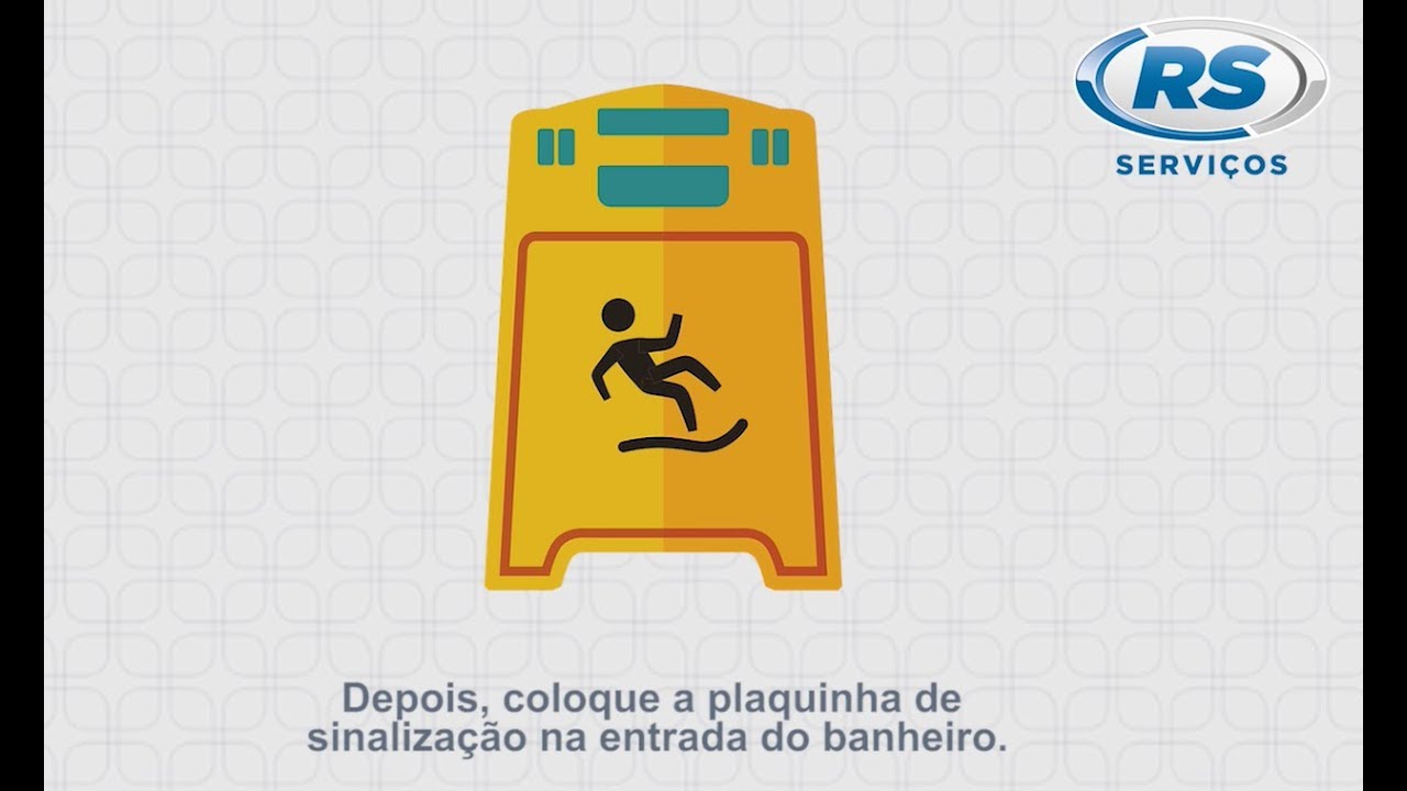 TREINAMENTO DE LIMPEZA EM BANHEIRO - RS SERVIÇOS