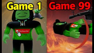 How fast would I die in different Roblox games?