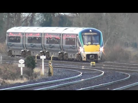 Irish Rail 22000 Class Intercity Train 22328 - Adamstown Station, Dublin