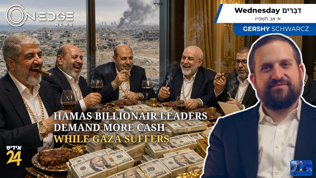 HAMAS BILLIONAIR LEADERS DEMAND MORE CASH! WHILE THEIR GAZANS ARE SUFFERING