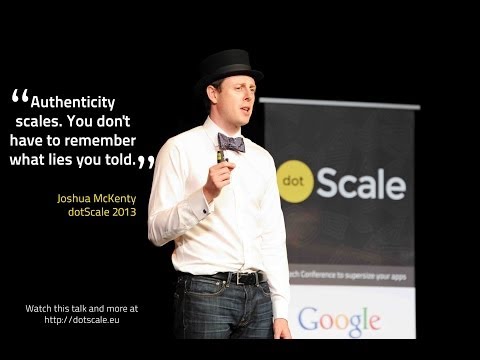 dotScale 2013 - Joshua McKenty - The origins of OpenStack