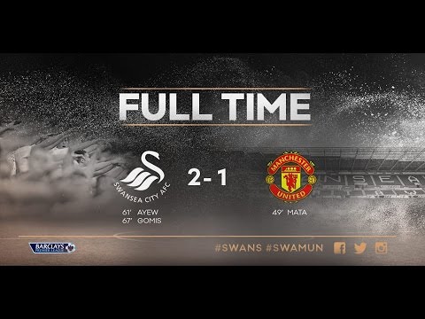 Swansea City VS Manchester United Fans 2-1 (Match Day Atmosphere)