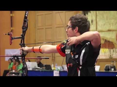Rick van der Ven (NED): Indoor Archery World Cup Bangkok