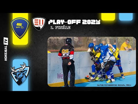 Highlights Play-off Extraligy hokejbalu | HC Kert Park Praha vs. SK Hokejbal Letohrad | 1. Finále