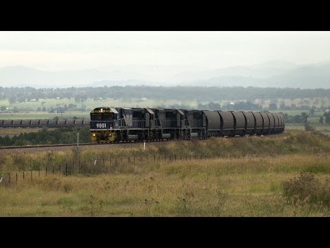Triple 90's : PN coal on Minimbah Bank : Australian Railways