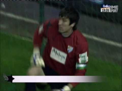 Liga 2009 : J14 : La Corogne - Malaga : 2-0