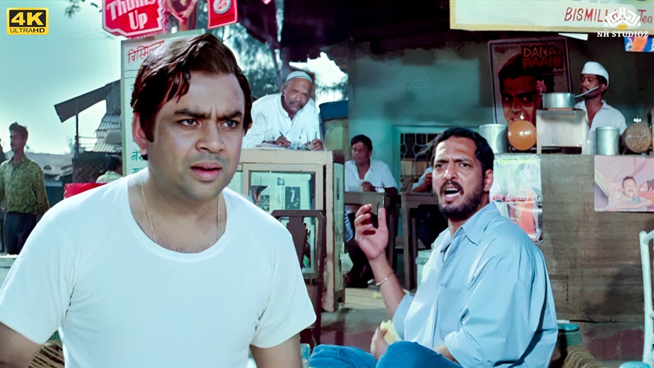 भूख लगा है मुझे खाने दो आपके जैसे गाँधी नहीं बनना है मुझे - Paresh Rawal, Nana Patekar Comedy Scene