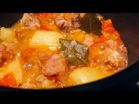 Pressure Cooker Beef Brisket Stew