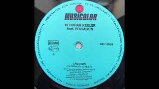 Deborah Keeler Feat. Pentagon – Creation (Dub Version) 12", (1990, Germany)