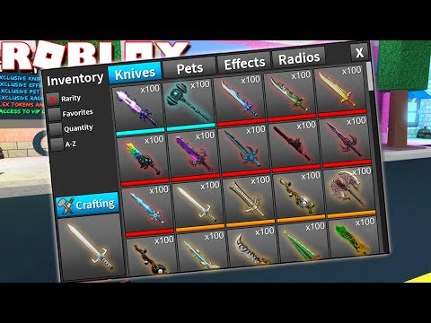 Roblox Assassin The Rare Worth 10 Exotics Roblox Assassin Gameplay - collecting every rare knife in roblox assassin expensive