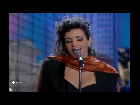 C'est le dernier qui a parlé qui a raison - Amina - (HQ) France 1991 - ESC songs with live orchestra