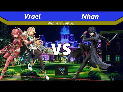 Campus Clash! WVU - Vrael (Pyra & Mythra) vs Nhan (Joker) - Winners Top 32 - SSBU