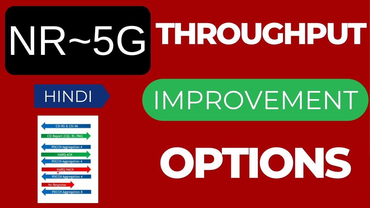 How to Improve Throughput in 5G NR? Key Optimization Techniques
