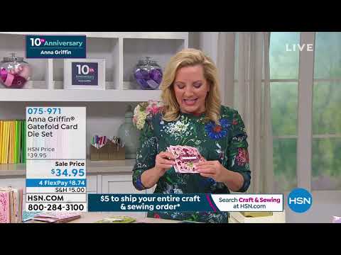 HSN | Anna Griffin Elegant Paper Crafting 10th Anniversary 01.28.2020 - 09 PM