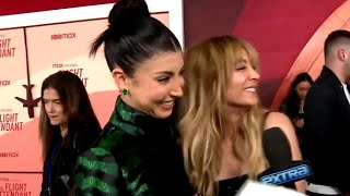 Watch Kaley Cuoco CRASH Sister Bri’s Interview!