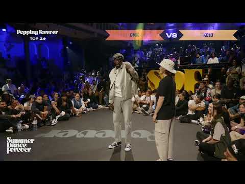 Omni vs Kozo TOP 24 Popping Forever | Summer Dance Forever 2024