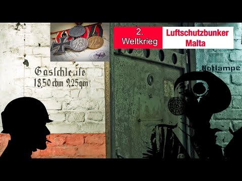 2. Weltkriegsbunker Historischer Luftschutzbunker in Mosta -Malta 🇲🇹