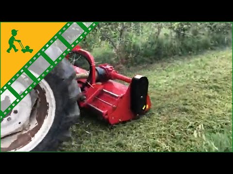 Funktionsvideo Mulcher für mittelschwere Einsätze GeoTech Pro MFM-175-H, hydraulische Verschiebung