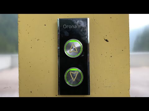 Brand new 2019 Orona Elevators at car park, Schwyz-Stoos, Switzerland