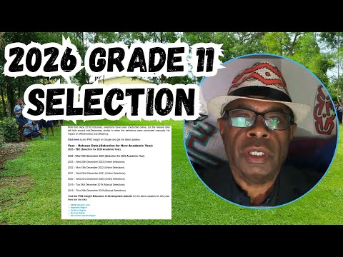Grade 11 Selection List for 2026 Updates: Important Dates and How to Download the Official List