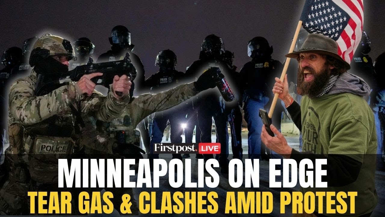 Anti-ICE Protest LIVE: Federal Officers Clash With Protesters Outside Minneapolis Federal Building