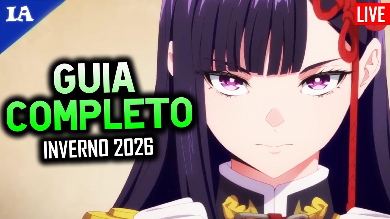 Os 62 ANIMES da TEMPORADA DE INVERNO 2026 | Guia Completo