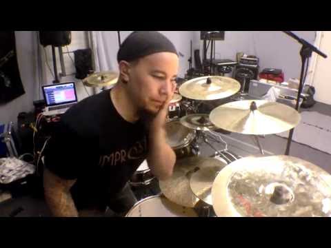 Patrik Fält - Brymir - For Those Who Died (drum playthrough)