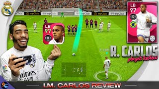 ROBERTO CARLOS 97 Rated Review  The Free-kicks master   pes 2021 mobile