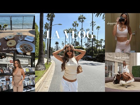 LA VLOG | shopping, fun with the girls, brand trip, new books & more!