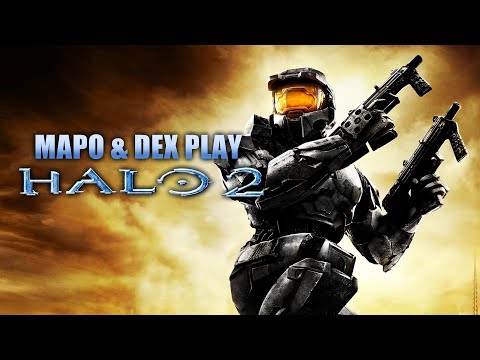 Mapo & Dex Play Halo 2! Dex's First Playthrough | Co-op Campaign Marathon [Part 1]