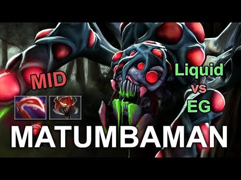 Matumbaman Broodmother Mid | Liquid vs EG @ The International 7 | Full Game