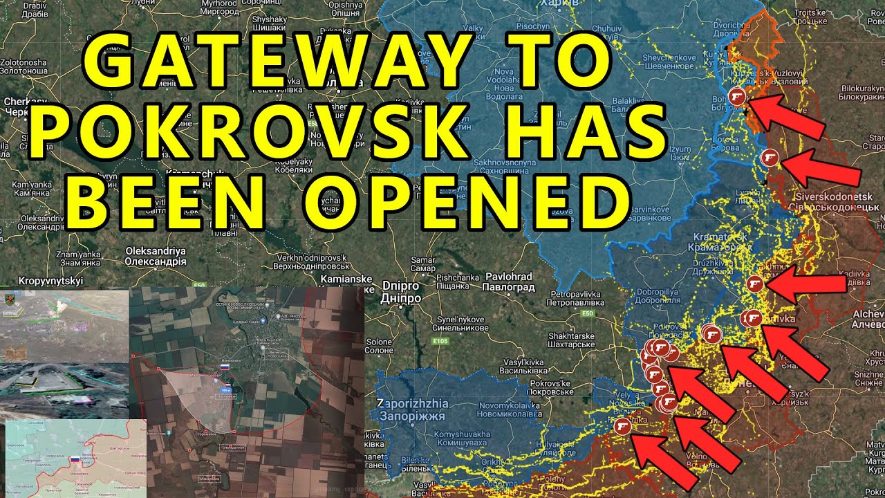 RUAF Open Gateway To Pokrovsk Leaving The City Exposed From The West | Velyka Novosilka Encircled
