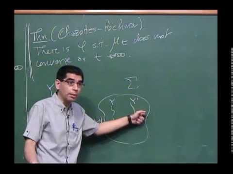 Workshop on Low-Dimensional Dynamics - Juan Rivera