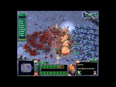 Starcraft2:Heart Of The Swarm (BETA) - Ragdoll Physics preview