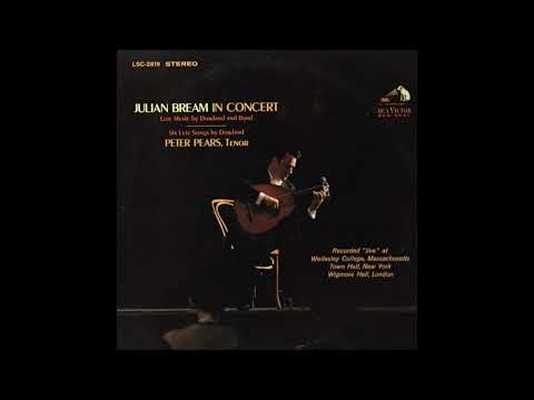 Julian Bream & Peter Pears - Julian Bream In Concert (Full Album)