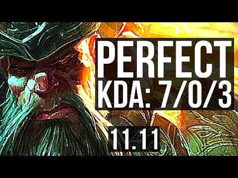 GANGPLANK vs SION (TOP) | 7/0/3, 1.6M mastery, 500+ games, Godlike | NA Diamond | v11.11