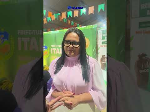 Aurine Mara destaca potencial da agricultura familiar e da carcinicultura durante feira em Itaiçaba