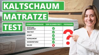 Kaltschaummatratze Test 2025: Stiftung Warentest rät zu was?