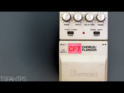Ibanez CF7 Stereo Chorus/Flanger | Effects Database