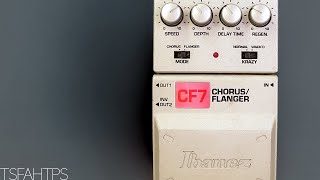 Ibanez CF7 Chorus/Flanger - Old Stuff!!