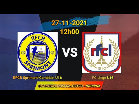 Sprimont Comblain 1-4 FC Liège U16 "saison 2021 - 2022"