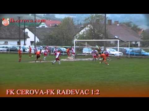 CEROVA - RAĐEVAC 1:4 (polufinale KUP)