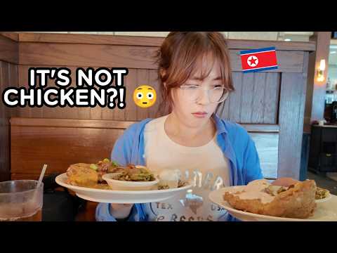 탈북민 자매의 치킨 프라이드 스테이크 첫 도전에 미국 시청자들 환호