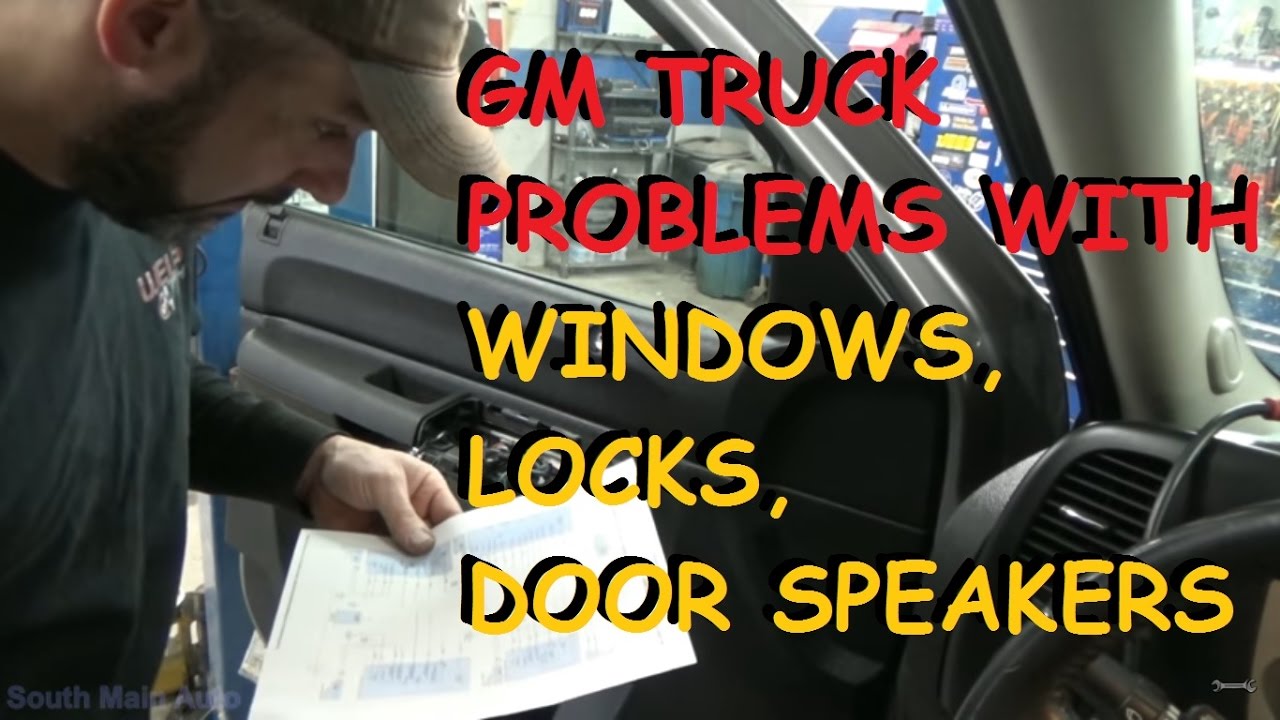 GMC / Chevy Truck Power Window & Power Lock Problems