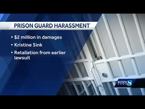Jury awards $2M to female Prison guard over sexual harassment
