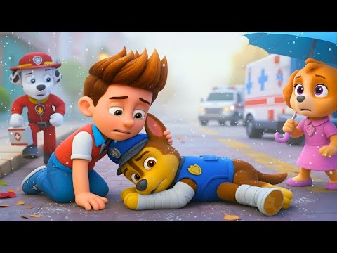 OMG... Chase, Are You Okay? Ryder, Please Help! What Happened? | Paw Patrol 3D Animation | Rainbow 3