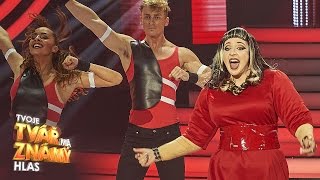 Anna Slováčková jako Beth Ditto - "Move in the Right Direction" | Tvoje tvář má známý hlas