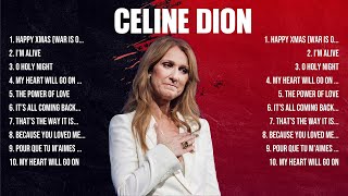 Celine Dion Top Of The Music Hits 2024   Most Popular Hits Playlist