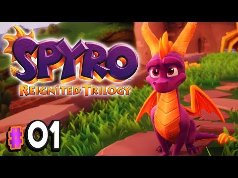 Spyro Reignited Trilogy Part 1 - IT'S BEAUTIFUL! Gameplay Walkthrough