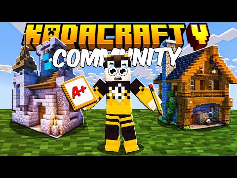 KadaCraft 5: Episode 43 - RATING KADACRAFT COMMUNITY BUILDS!